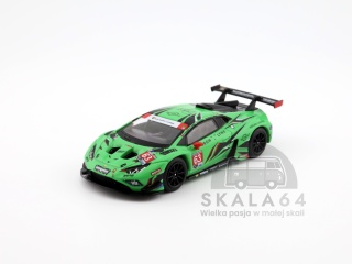 MINI GT Lamborghini Huracan GT3 EVO2 #63 IMSA Daytona Iron Lyn LHD MGT00813-L MiniGT