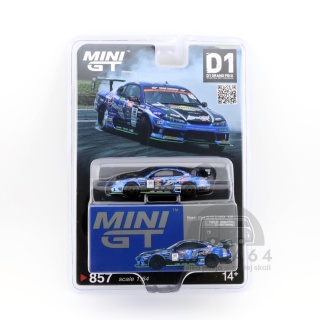 MINI GT Nissan Silvia S15 D-MAX #46 D1 Grand Prix International Drift Championship