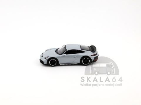 Model samochodu Porsche 911 Dakar Ice Gray Metallic w skali 1:64 - bok