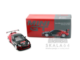 MINI GT Toyota GR86 HKS Type R ADVAN 2022 Tokyo Auto Salon RHD MGT00956-R MiniGT
