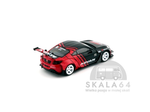 Model samochodu Toyota GR86 HKS Type R ADVAN 2022 Tokyo Auto Salon w kali 1:64 - tył