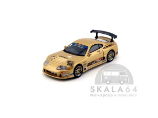 MINI GT Toyota Supra A80 Top Secret GT-300 Gold RHD MGT00961-R MiniGT