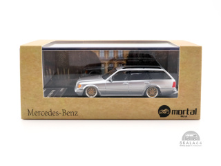 MORTAL Mercedes-Benz E-Class E300 S124 BBS Silver 1:64