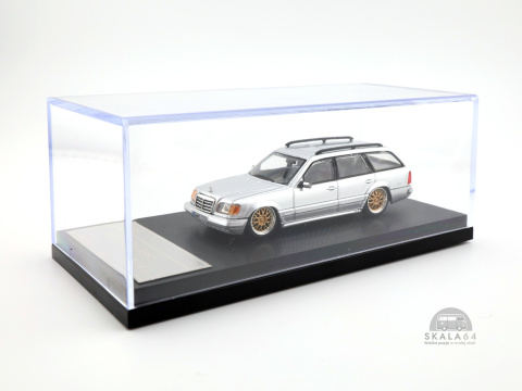 * MORTAL * Mercedes-Benz * E-Class * E300 * S124 * BBS * Silver * 1:64 * * MORTAL * Mercedes-Benz * E-Class * E300 * S124 * BBS * Silver * 1:64 *