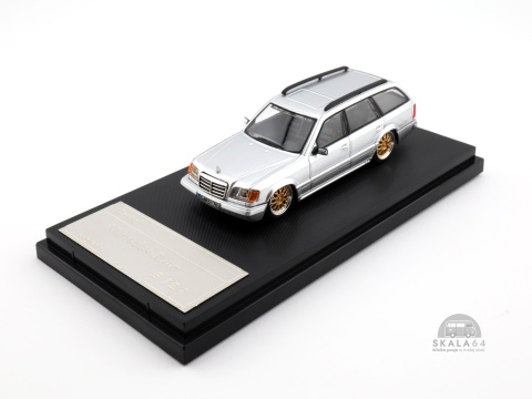 * MORTAL * Mercedes-Benz * E-Class * E300 * S124 * BBS * Silver * 1:64 * * MORTAL * Mercedes-Benz * E-Class * E300 * S124 * BBS * Silver * 1:64 *