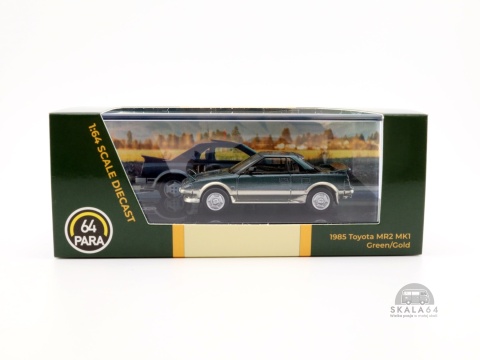 * PARA64 * 1985 Toyota MR2 MK1 * Green / Gold * PA-55368 * LHD *