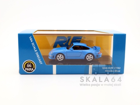 * PARA64 * 1995 Porsche Ruf CTR2 * Mexico Blue * PA-55377 * LHD *