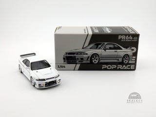 POP RACE PR64-0052 Nissan Skyline GTR GT-R Nismo 400R White PR640052