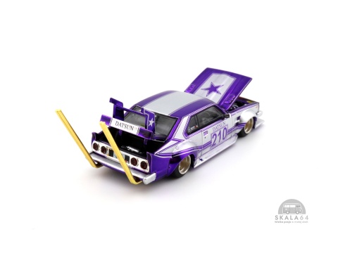 * POP RACE * PR64-0107 * Nissan Skyline C210 * Kaido Racer * Bosozoku Style * Purple * PR640107 * * POP RACE * PR64-0107 * Nissan Skyline C210 * Kaido Racer * Bosozoku Style * Purple * PR640107 *