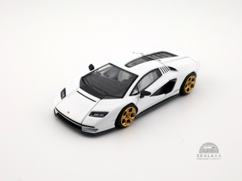* POP RACE * PR64-0117 * Lamborghini Countach LPI 800-4 * Bianco * PR640117 * * POP RACE * PR64-0117 * Lamborghini Countach LPI 800-4 * Bianco * PR640117 *