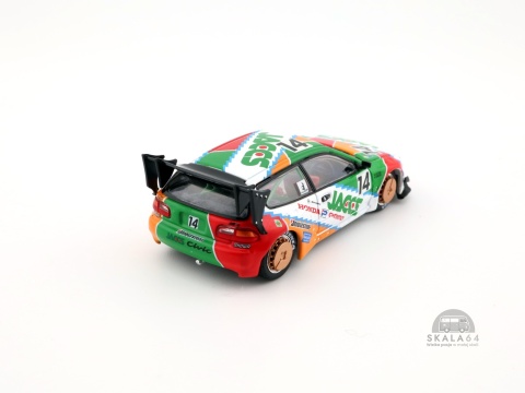 * POP RACE * PR64-0128 * Honda Pandem Civic EG6 * Metallic Jaccs * PR640128 * * POP RACE * PR64-0128 * Honda Pandem Civic EG6 * Metallic Jaccs * PR640128 *
