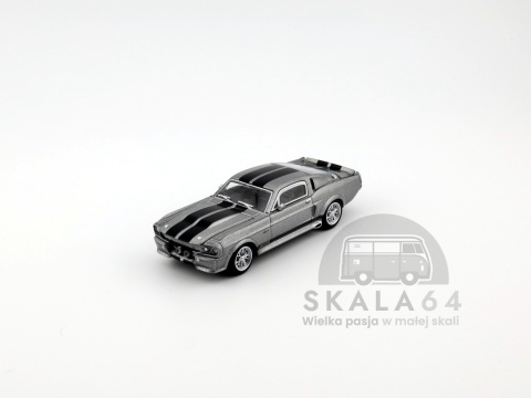 Model samochodu Shelby Mustang GT500 Black w skali 1:64 - przód