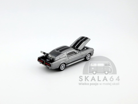 Model samochodu Shelby Mustang GT500 Black w skali 1:64 - elementy