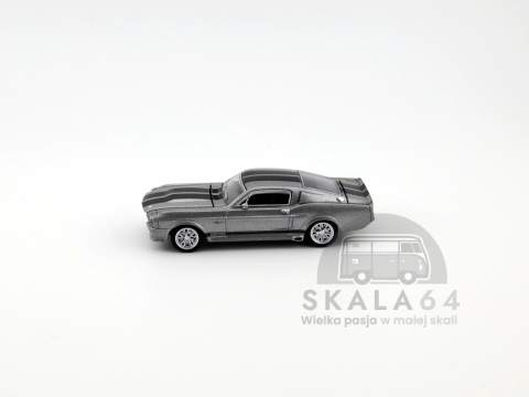 Model samochodu Shelby Mustang GT500 Black w skali 1:64 - bok