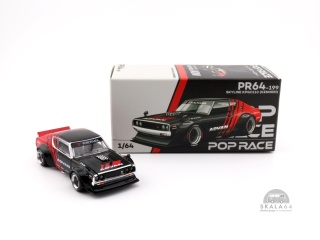 POP RACE PR64-0199 Nissan Skyline KPGC110 Kenmeri ADVAN PR640199