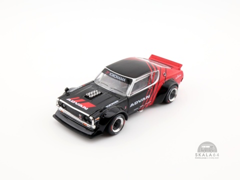 * POP RACE * PR64-0199 * Nissan Skyline * KPGC110 * Kenmeri * ADVAN * PR640199 *