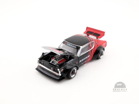 * POP RACE * PR64-0199 * Nissan Skyline * KPGC110 * Kenmeri * ADVAN * PR640199 *