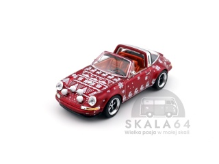 POP RACE PR64-83 Porsche Singer Targa Christmas Edition Red PR640083