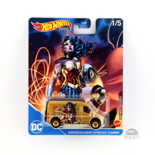 HOT WHEELS Premium DC Comics Mercedes-Benz Sprinter Tourer GRL31 Wonder Woman