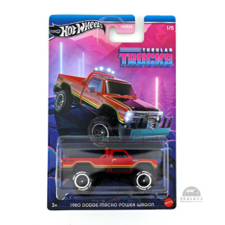 HOT WHEELS Silver Series 1980 Dodge Macho Power Wagon Tubular Trucks