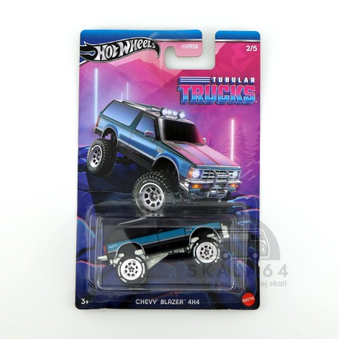 * HOT WHEELS * Silver Series * Chevy Blazer 4x4 * Tubular Trucks *