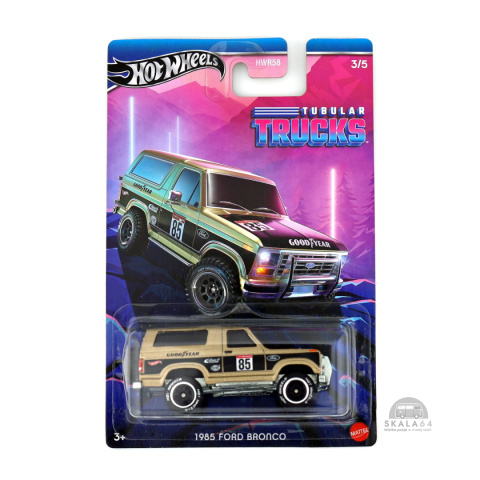 * HOT WHEELS * Silver Series * 1985 Ford Bronco * Tubular Trucks * * HOT WHEELS * Silver Series * 1985 Ford Bronco * Tubular Trucks *