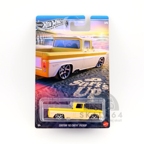 * HOT WHEELS * Silver Series * Custom '62 Chevy Pickup * Surf's Up *