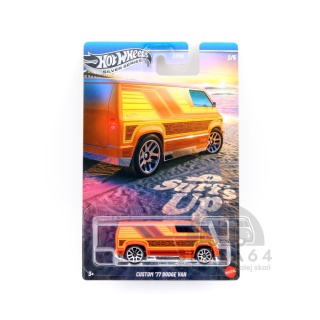HOT WHEELS Silver Series Custom '77 Dodge Van Surf's Up