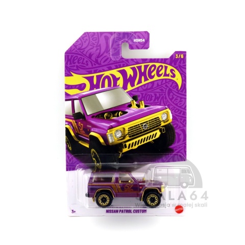* HOT WHEELS * Pearl & Chrome * Nissan Patrol Custom * 1:64 *