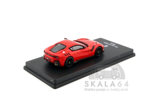 Model samochodu Ferrari F12tdf 2015 Red w skali 1:64 - tył