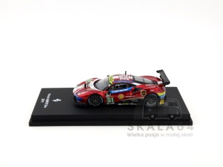 CENTAURIA & IXO Ferrari 488 GTE Evo 2019 Red White Blue Edycja Limitowana 1:64