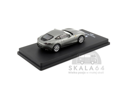 Model samochodu Ferrari Roma 2020 Grey w skali 1:64 - tył