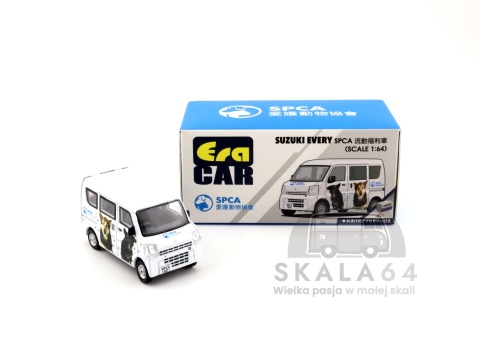 Model samochowu Suzuki Every SPCA Animal Welfare Van w skali 1:64 - pudełko