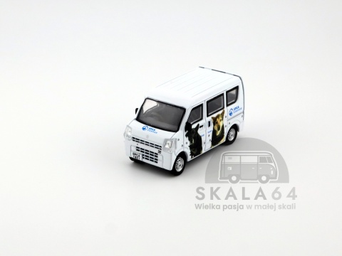Model samochowu Suzuki Every SPCA Animal Welfare Van w skali 1:64 - przód