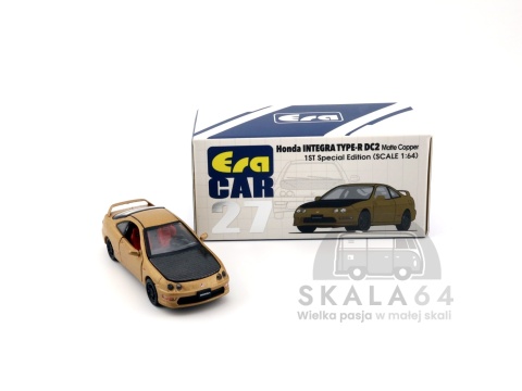 Model samochodu Honda Integra Type-R DC2 Matte Copper w skali 1:64 - pudełko