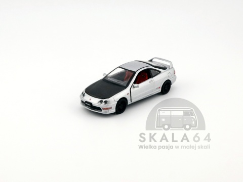 Model samochodu Honda Integra Type-R DC2 Silver w skali 1:64 - przód
