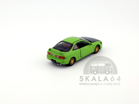 Model samochodu Honda Integra Type-R DC2 Military Green w skali 1:64 - tył