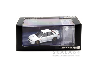 BM CREATIONS BMC 2001 Subaru Impreza WRX STi White Limited Edition