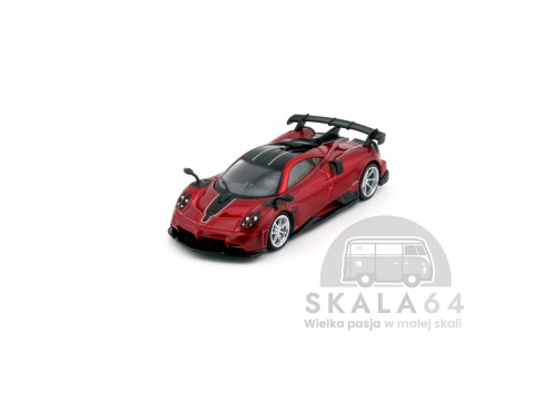 Model samochodu Pagani Imola Rosso Dubai w skali 1:64 - przód