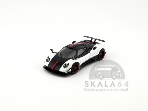 Model samochodu Pagani Zonda Cinque Bianco Benny w skali 1:64 - przód