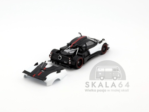 Model samochodu Pagani Zonda Cinque Bianco Benny w skali 1:64 - nadwozie