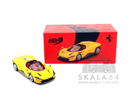 Model samochodu Ferrari Daytona SP3 w skali 1:64 - pudełko
