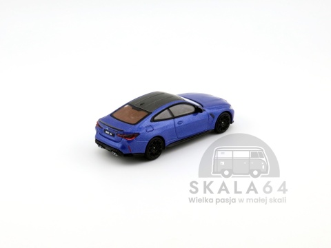 Model samochodu BMW M4 Competition w skali 1:64 - tył