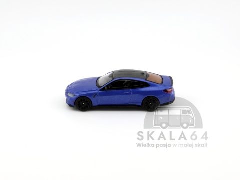 Model samochodu BMW M4 Competition w skali 1:64 - bok