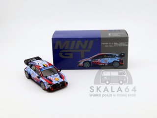 MINI GT Hyunday i20 N Rally1 Hybrid #11 2024 Rallye Monte-Carlo Winner RLD MGT00871-L MiniGT