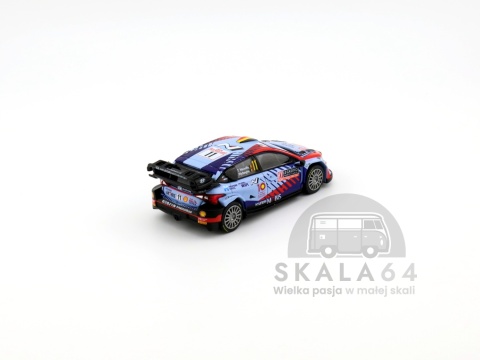 Model samochodu Hyundai i20 N Rally1 Hybrid #11 w skali 1:64 - tył