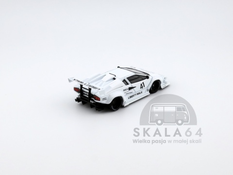 Model samochodu Lamborghini Countach LB-Works Liberty Walk w skali 1:64 - tył