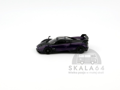 Model samochodu Pagani Huayra BC Viola PSO w skali 1:64 - bok