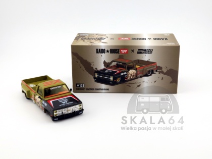 MINI GT Kaido House 153 Chevrolet Silverado Sumatran Rhino KAIDO HOUSE x MIZU DIECAST KHMG153 MiniGT
