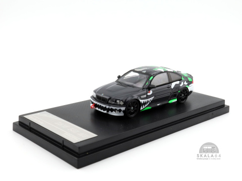 * STREET WARRIOR * BMW M3 * E46 * Flying Tiger * Black * Limited Edition * 1 of 399 PCS * 1:64 * * STREET WARRIOR * BMW M3 * E46 * Flying Tiger * Black * Limited Edition * 1 of 399 PCS * 1:64 *